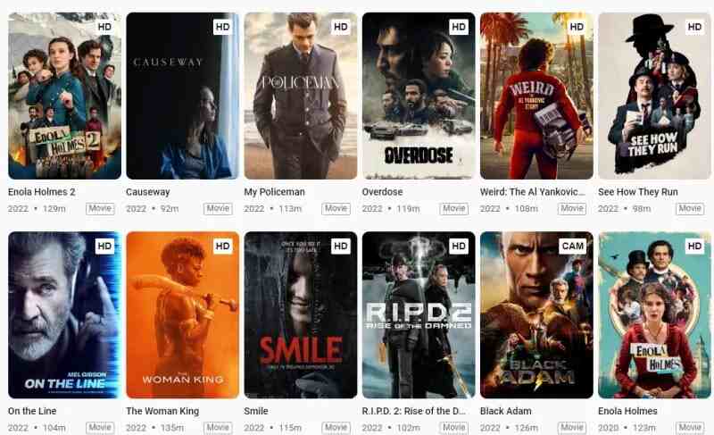 Best movie streaming sites free 2023