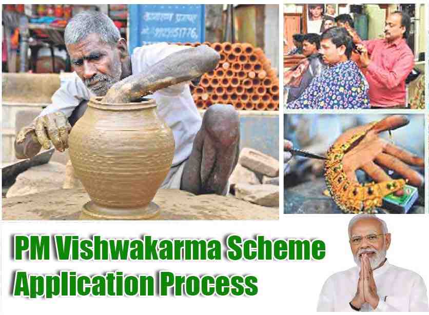 PM Vishwakarma Scheme : పీఎం విశ్వకర్మ స్కీమ్.. అప్లికేషన్ ప్రాసెస్ ...