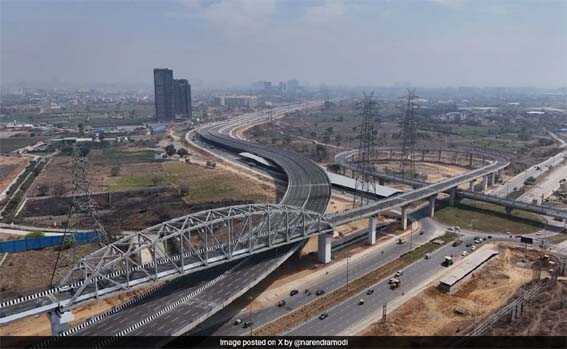 Dwarka Expressway in Haryana