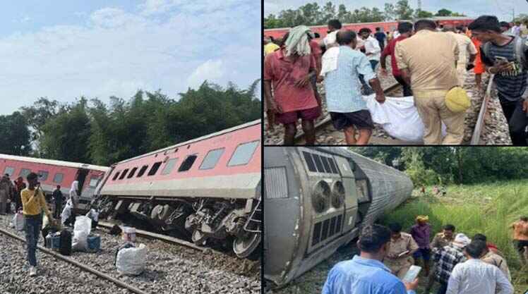 Train Accident యూపీలో పట్టాలు తప్పి బోల్తాపడ్డ రైలు కోచ్‌లు.. ప‌లువురు మృతి