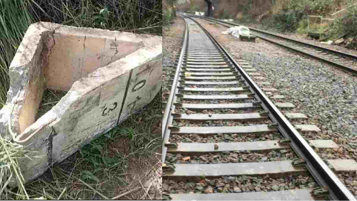 Train Derailment | రైలు ప్రమాదానికి మరో కుట్ర.. ట్రాక్ పై సిమెంటు దిమ్మెలు.. సోలాపూర్‌ వద్ద తప్పిన ప్రమాదం