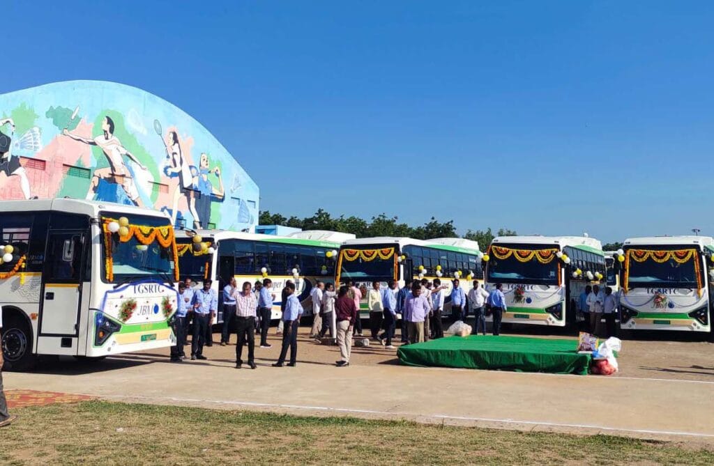Electric Ordinary Buses in Hyderabad