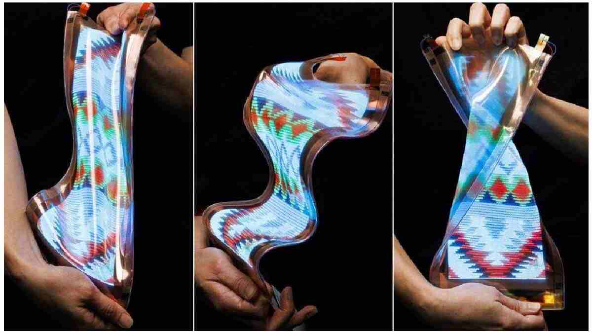 Flexible Display | LG అద్భుత సృష్టి.. టవల్ లా మెలితిరిగే  డిస్ల్పే ..