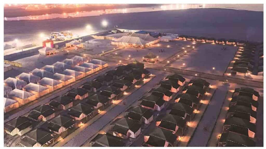 Maha Kumbh Gram Tent City