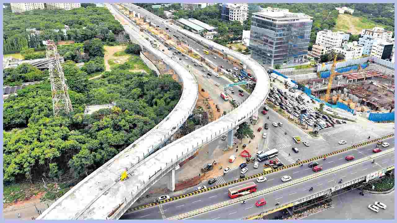 New Flyovers | హైదరాబాద్‌లో ట్రాఫిక్ జామ్‌లను తగ్గించడానికి ఐటీ కారిడార్‌లో త్వరలో 3 కొత్త ఫ్లైఓవర్లు