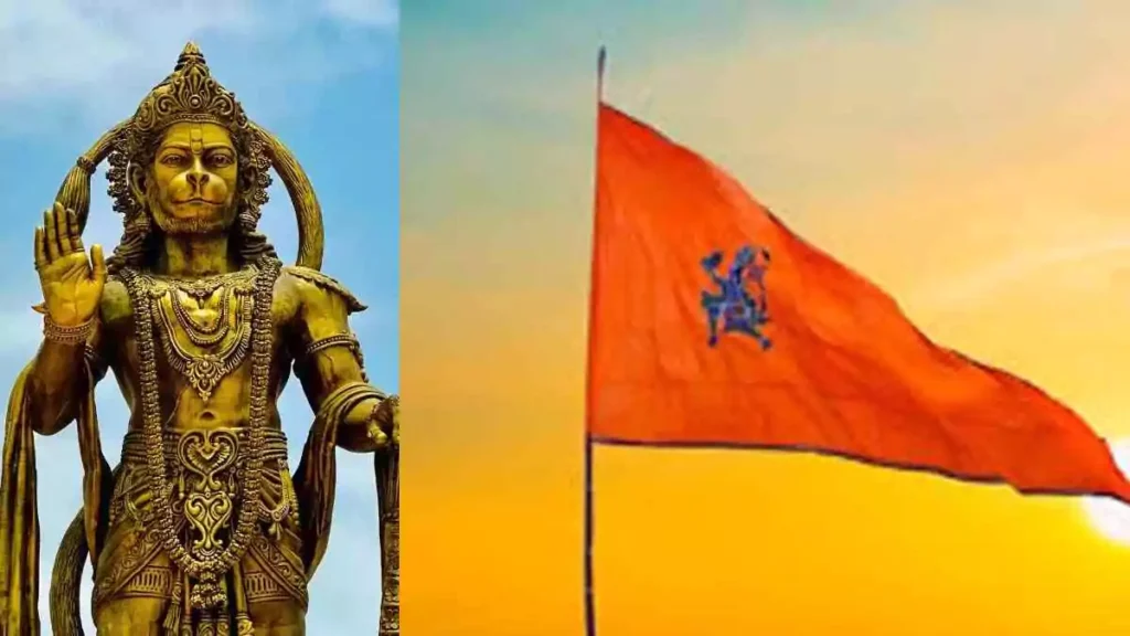 hanuman temple vandalised