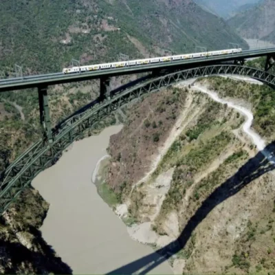 Chenab Bridge : భారత నిర్మాణ చరిత్రలో అద్భుతం