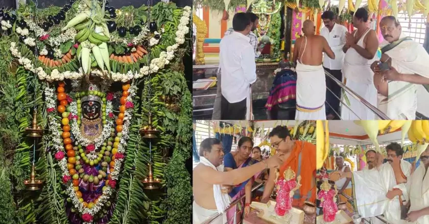 వాసవీ కన్యకా పరమేశ్వరి ఆలయంలో ఘనంగా శాంకబరి పూజలు