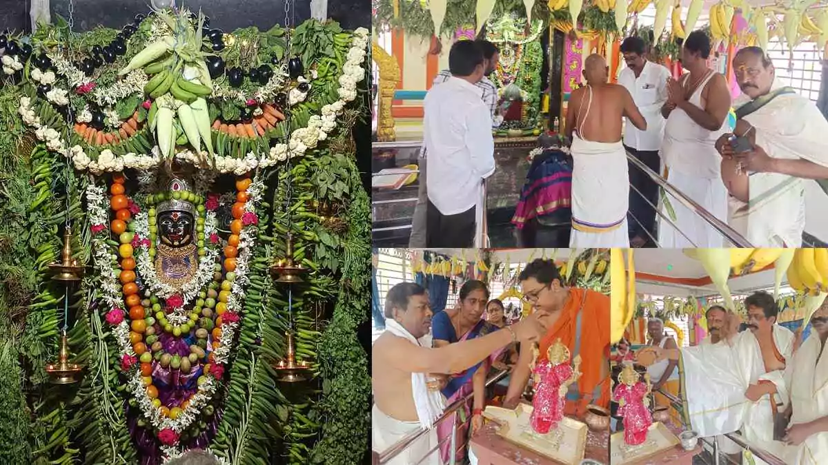 వాసవీ కన్యకా పరమేశ్వరి ఆలయంలో ఘనంగా శాంకబరి పూజలు