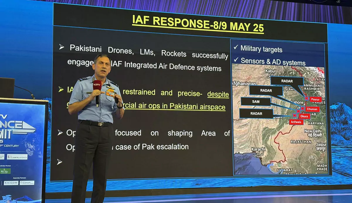 ఆపరేషన్‌ సిందూర్‌లో 50 ఆయుధాలు కూడా వాడలేదు.. కొత్త వివరాలు బయటపెట్టిన ఎయిర్ మార్షల్ తివారీ  – Indian Air Force