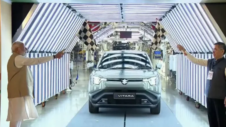 e-VITARA EV : భారత EV విప్లవానికి నూతన దిశ – ఈ-విటారా ఎగుమతులపై ప్రధాని మోదీ
