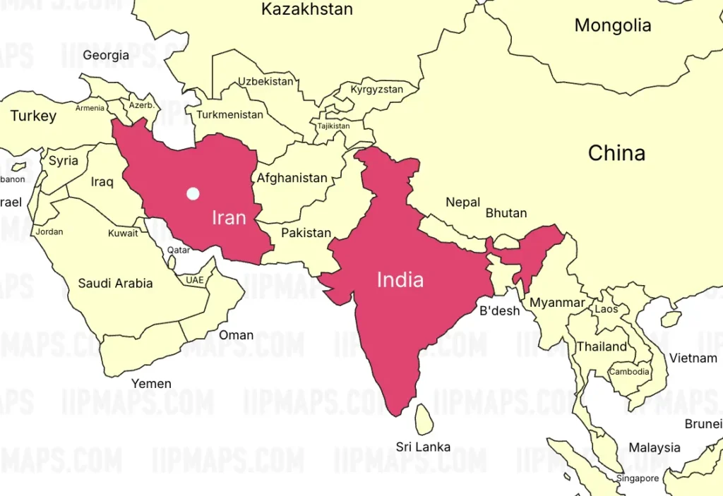 India advisory Iran protests