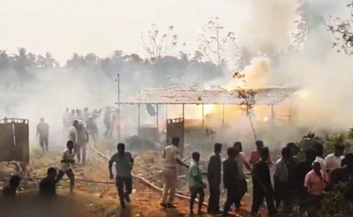 Samalkota Fire Accident