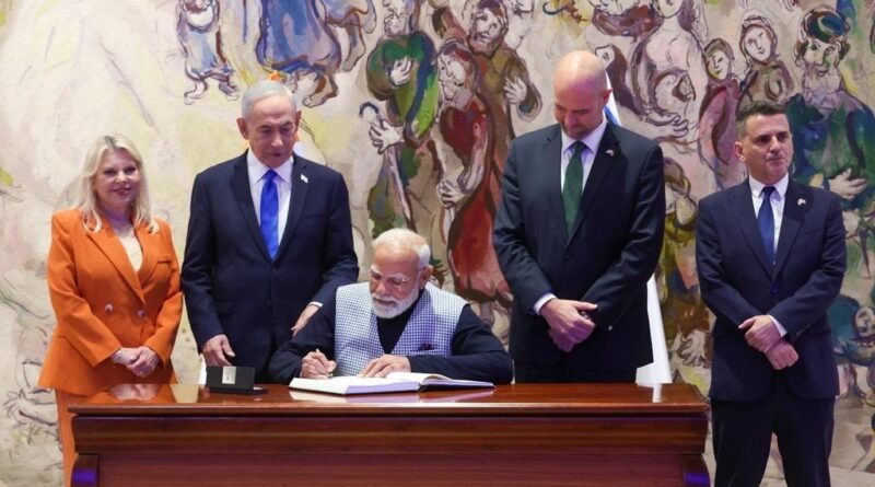 PM Modi Israel Visit Updates